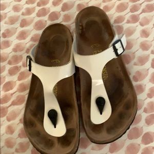 Birkenstock’s white sandal